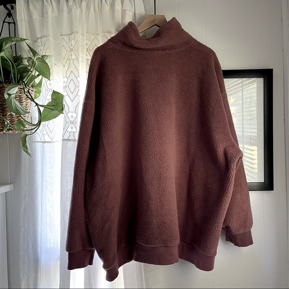 Ava Viv Sherpa Half Zip Sweater | Poshmark